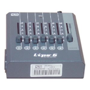 CONTROLEUR LUMIERE DMX 6 CANAUX OXO LIPS-6