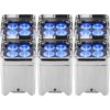 PACK 6 ECLAIRAGE AUTONOME CHAUVET WELL FIT